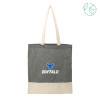 Thumbnail image for  Split Recycled Black Cotton Twill Convention Tote