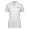 Thumbnail image for  Womens Silk Touch White Pique Polo
