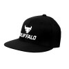 Thumbnail image for  Black Flat Bill Snapback Hat