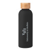 Thumbnail image for  Blair Black Stainless Steel Bottle w/ Bamboo Lid 17 oz
