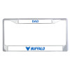 Thumbnail image for  Dad Metal License Plate Frame in Chrome