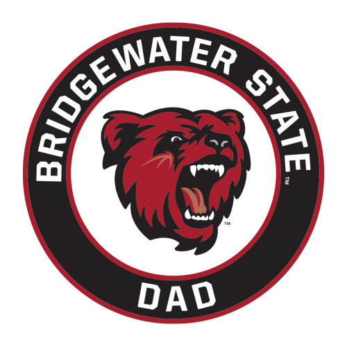  Medium Decal - Dad - Bridgewater State