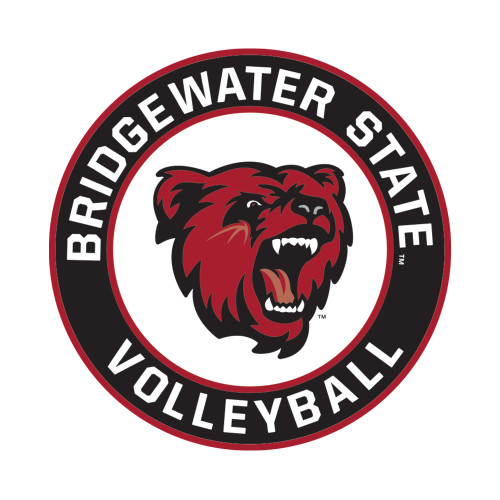  Medium Decal - Volleyball - Bridgewater State