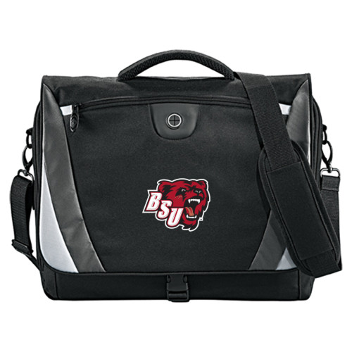 Bridgewater Black/Grey Slope Computer Messenger Bag