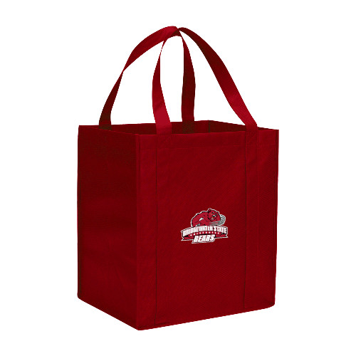 Bridgewater Non Woven Red Grocery Tote