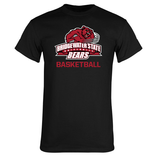  Black T Shirt - Basketball - Bridgewater State