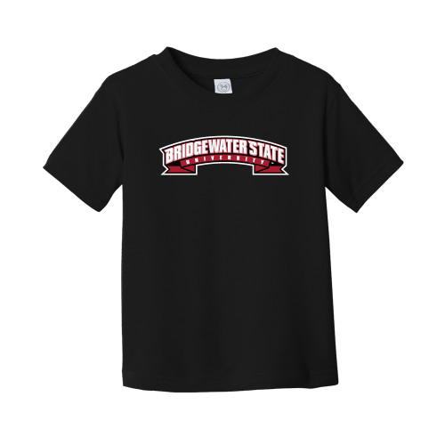  Toddler Black T Shirt - Bridgewater State Wordmark