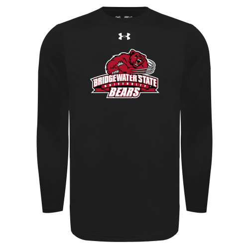  Under Armour Black Long Sleeve Tech Tee - Primary Mark