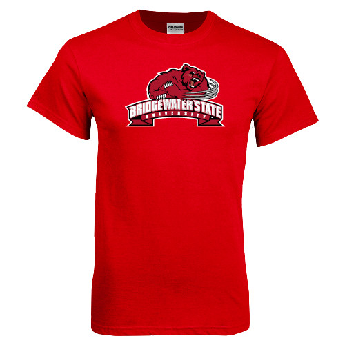  Red T Shirt - Bridgewater State University w/ Bear