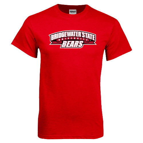  Red T Shirt - Bridgewater State University Bears