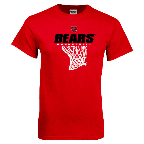  Red T Shirt - Basketball Net Design