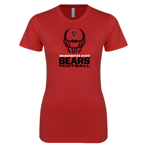 Bridgewater Next Level Womens Red Boyfriend T