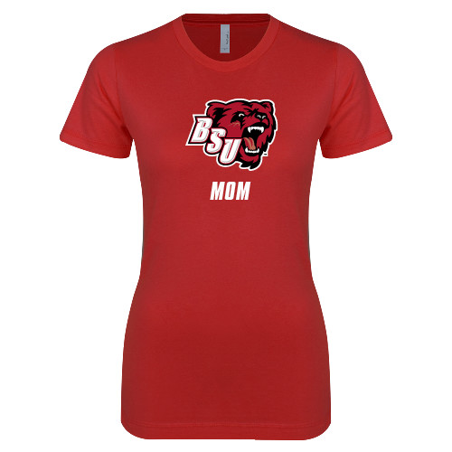 Bridgewater Next Level Womens Red Boyfriend T