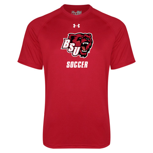  Under Armour Red Tech Tee - Soccer