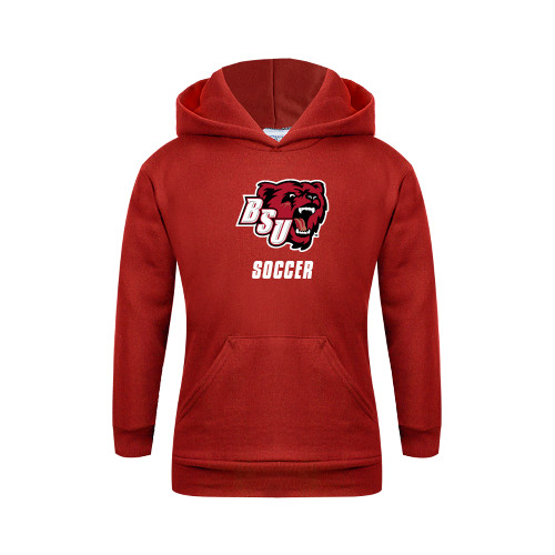  Youth Red Fleece Hoodie - Soccer