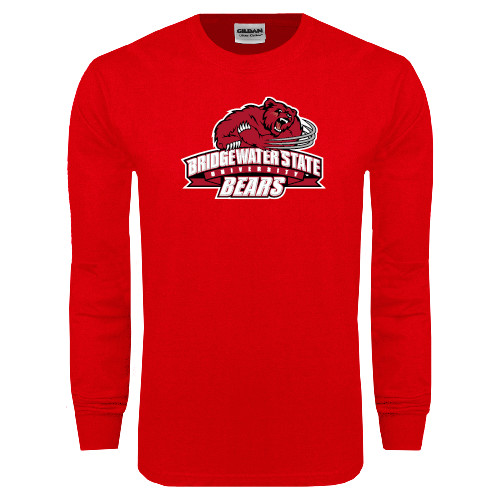  Red Long Sleeve T Shirt - Primary Mark