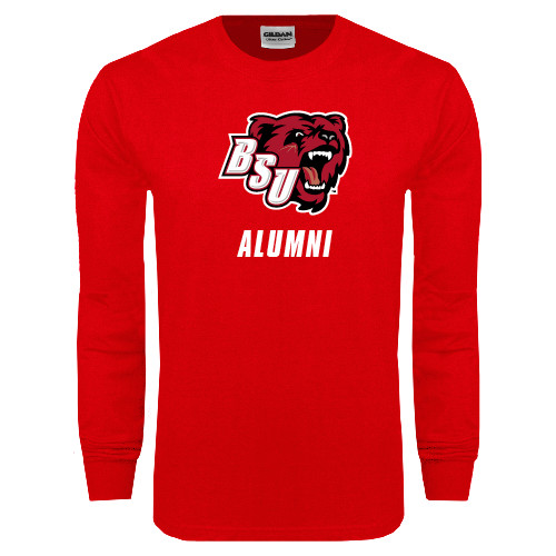  Red Long Sleeve T Shirt - Alumni