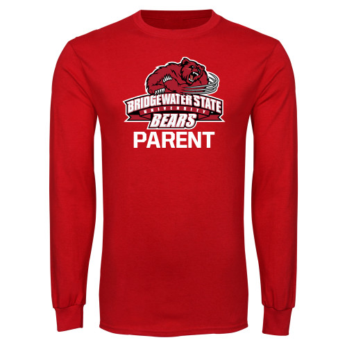  Red Long Sleeve T Shirt - Parent - Bridgewater State