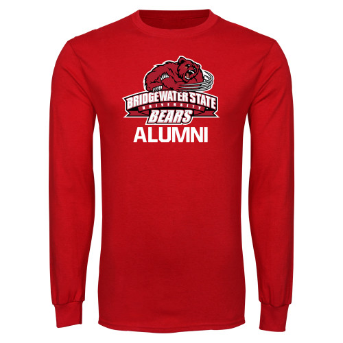  Red Long Sleeve T Shirt - Alumni - Bridgewater State