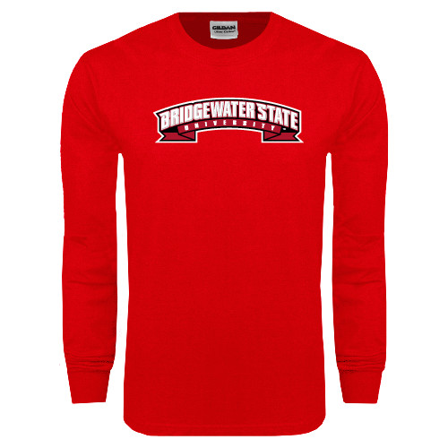  Red Long Sleeve T Shirt - Bridgewater State University