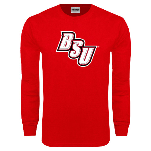  Red Long Sleeve T Shirt - BSU