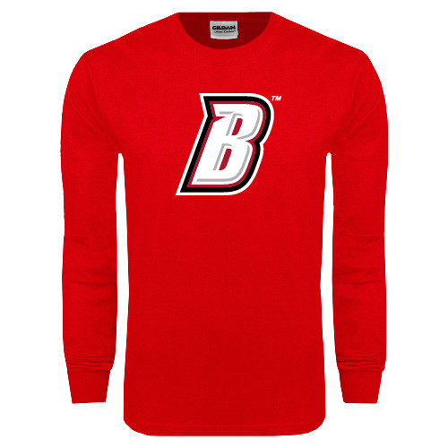  Red Long Sleeve T Shirt - B