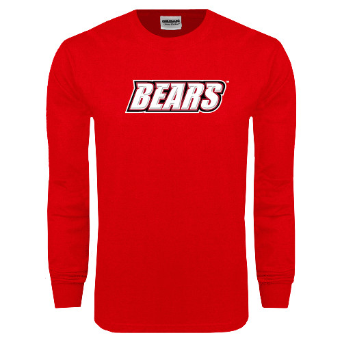  Red Long Sleeve T Shirt - Bears