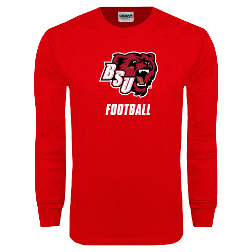  Red Long Sleeve T Shirt - Football