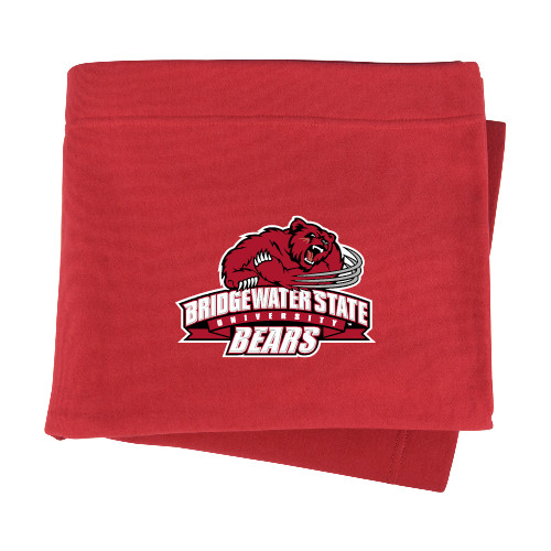 Bridgewater Red Sweatshirt Blanket