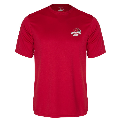  Red Performance Tee - Primary Mark