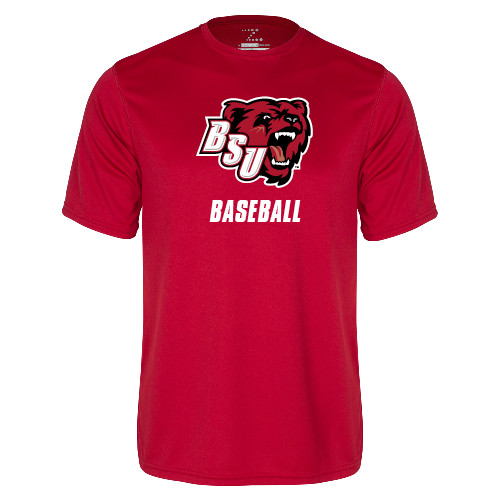  Red Performance Tee - Baseball