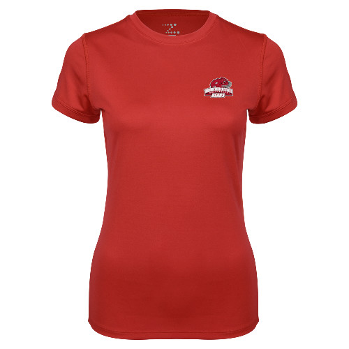 Bridgewater Womens Red Performance Short Sleeve T