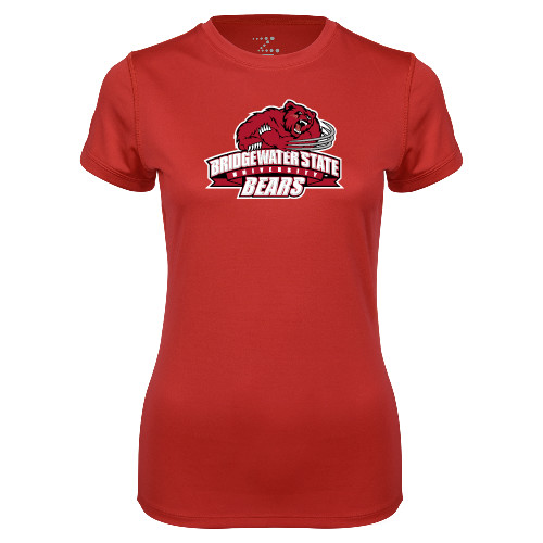 Bridgewater Womens Red Performance Short Sleeve T