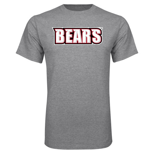  Grey T Shirt - BSU Bears Wordmark