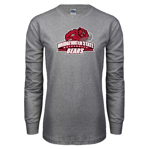  Grey Long Sleeve T Shirt - Primary Mark