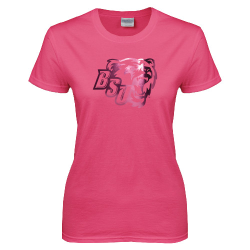 Bridgewater Womens Hot Pink Short Sleeve T