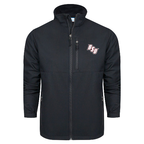  Columbia Black Ascender Softshell Jacket - BSU