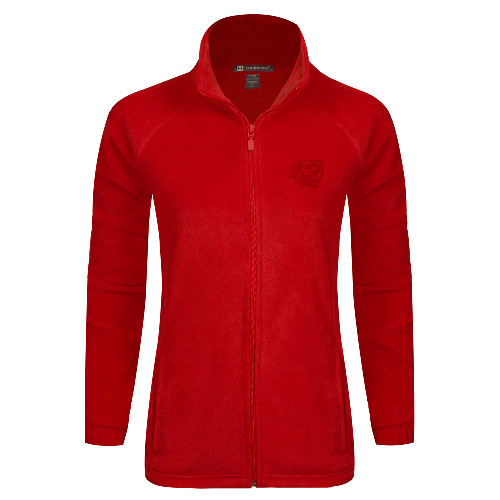 Bridgewater Womens Red Fleece Full Zip Jack