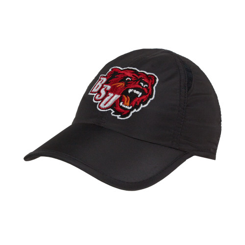  Black Performance Cap - BSU w/ Bear Head