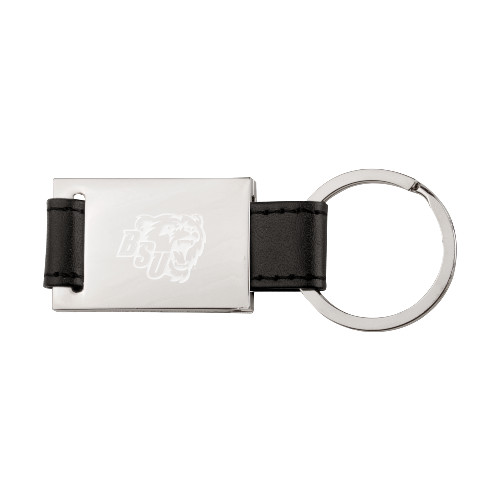 Bridgewater Black Leather Key Holder