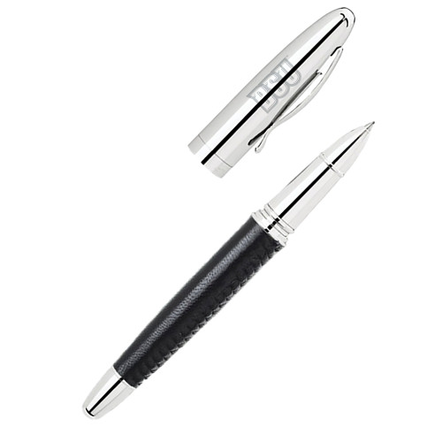  Bettoni Avante Black Rollerball Pen - BSU Wordmark Engraved