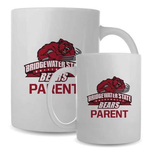  Full Color White Mug 15oz - Parent - Bridgewater State