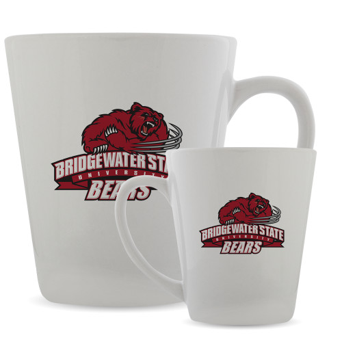  Full Color Latte Mug 17oz - Bridgewater State Bears Athletic Mark