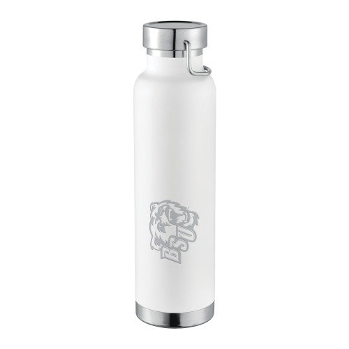 Bridgewater Thor Copper Vacuum Insulated White Bottle 22oz