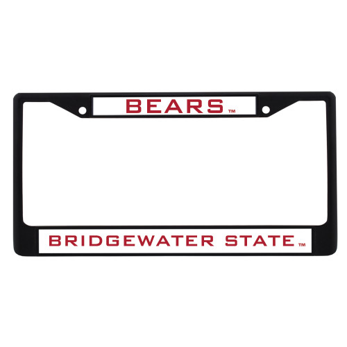 Bridgewater Metal License Plate Frame in Black