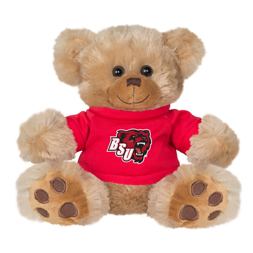 Bridgewater Plush Big Paw 8 1/2 inch Brown Bear w/Red Shirt