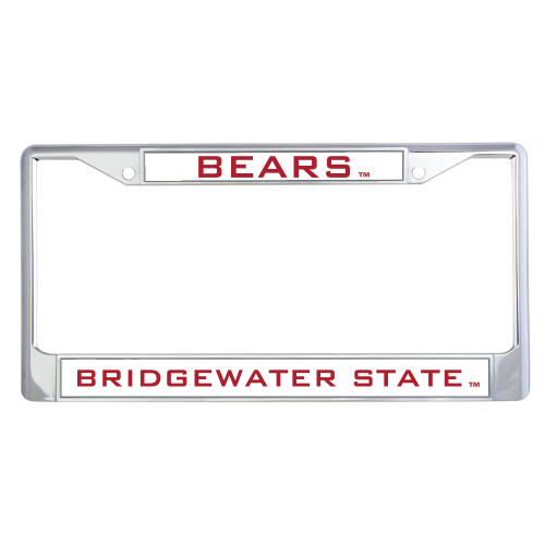 Bridgewater Metal License Plate Frame in Chrome