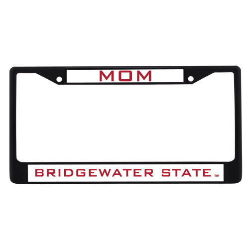 Bridgewater Mom Metal License Plate Frame in Black