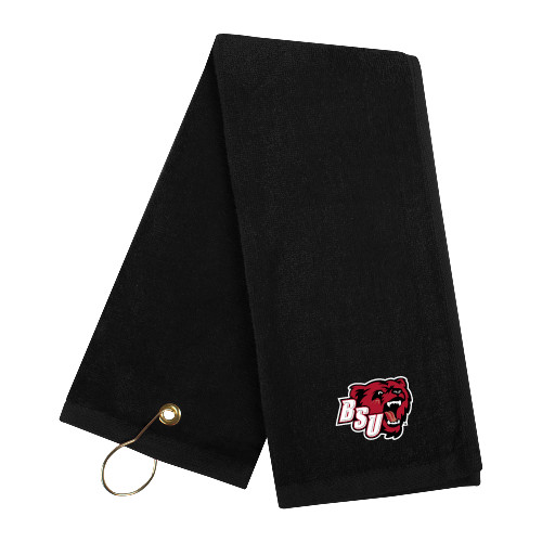 Bridgewater Black Golf Towel