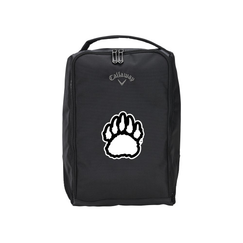 Callaway Clubhouse Black Golf Shoe Bag - BSU Bear Paw